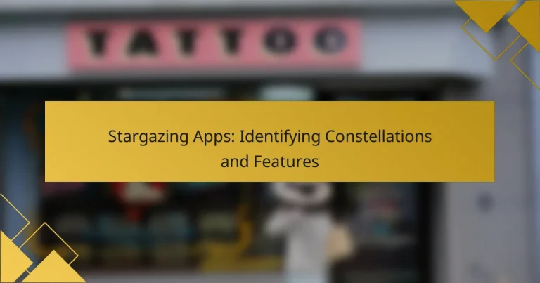 Stargazing Apps: Identifying Constellations and Features